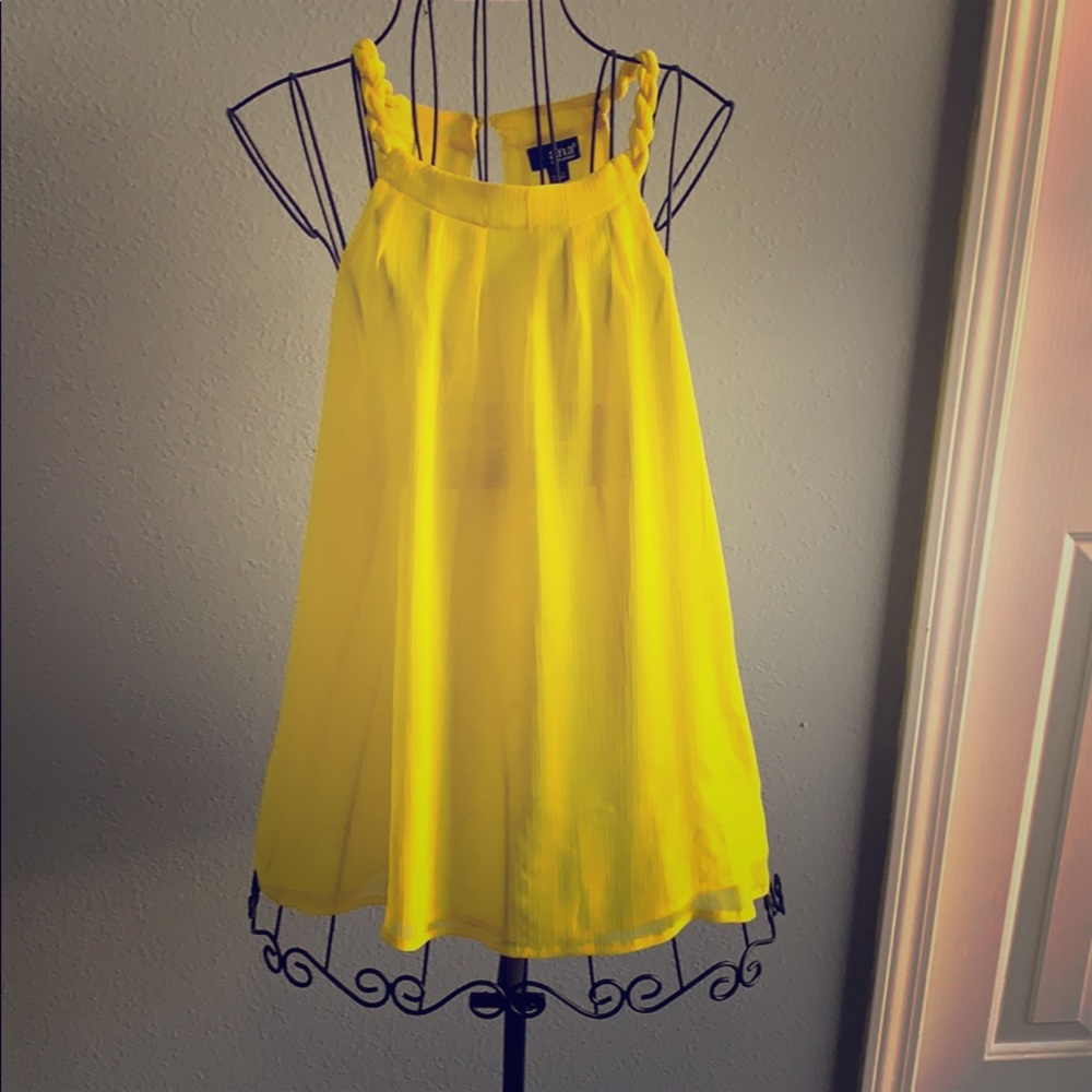 Ana yellow tank top